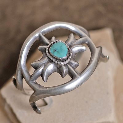Large sandcast Navajo Bracelet