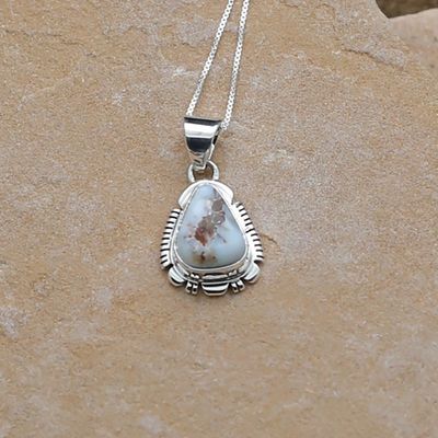 Small pendant w/ Dry Creek Turquoise