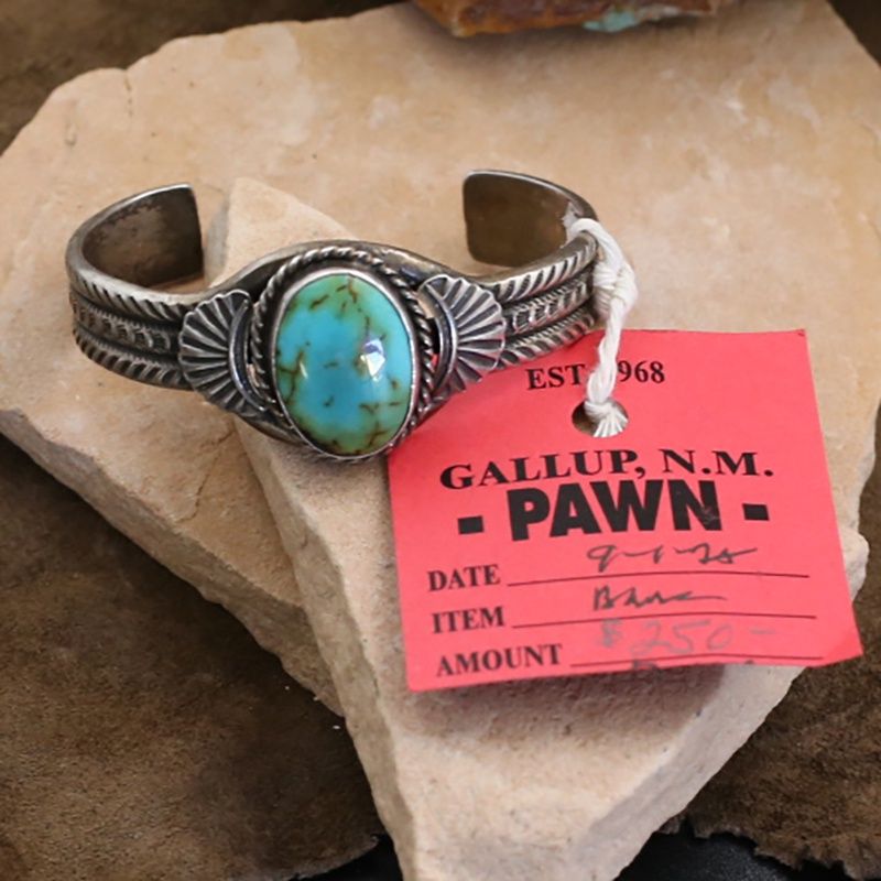 Heavy cuff by Eugene Hale-Pawn Jewelry