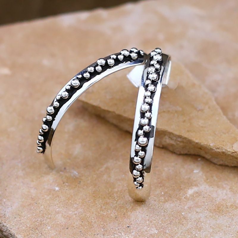 Extra large 1/2&quot; hoop earrings