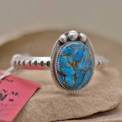 Unique triangle wire Navajo bracelet- Pawn Jewelry