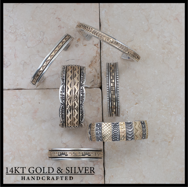 14kt Gold &amp; Silver