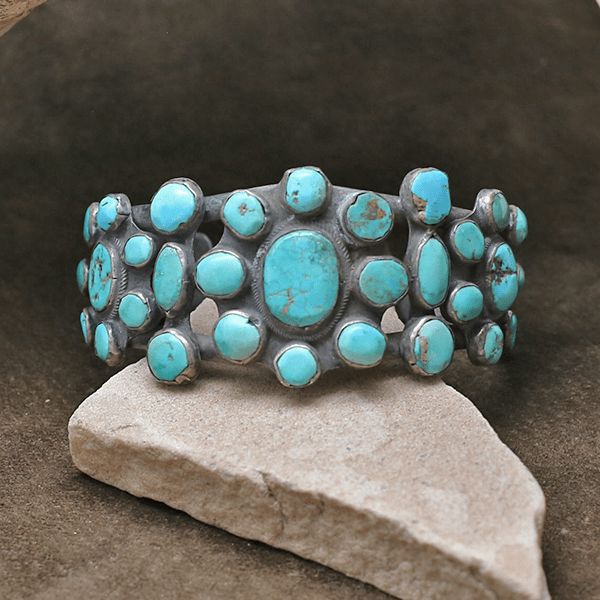 Vintage 1940's cluster bracelet