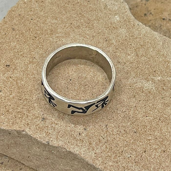 Hopi Sterling Silver Ring