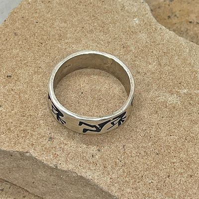 Hopi Sterling Silver Ring