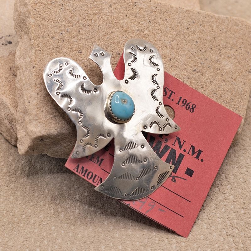 Small Thunderbird pin- Pawn Jewelry