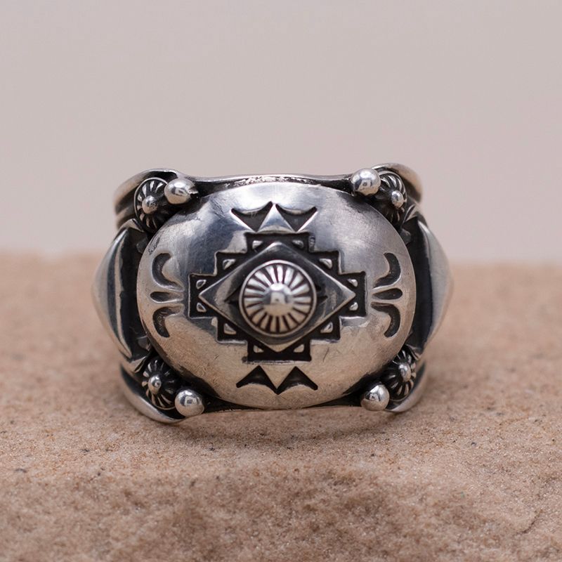 Concho Ring by Delbert Gordon