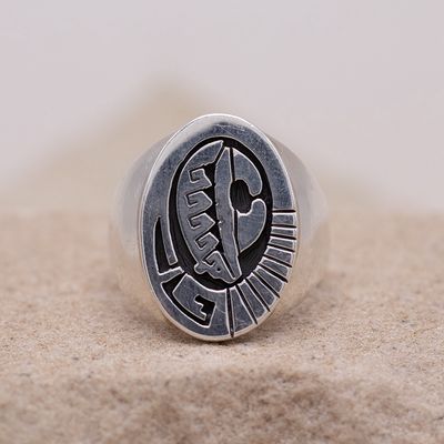 Bear Fetish Overlay Ring