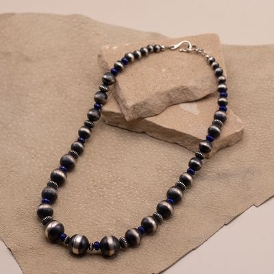 Navajo Pearls w/ Lapis Beads