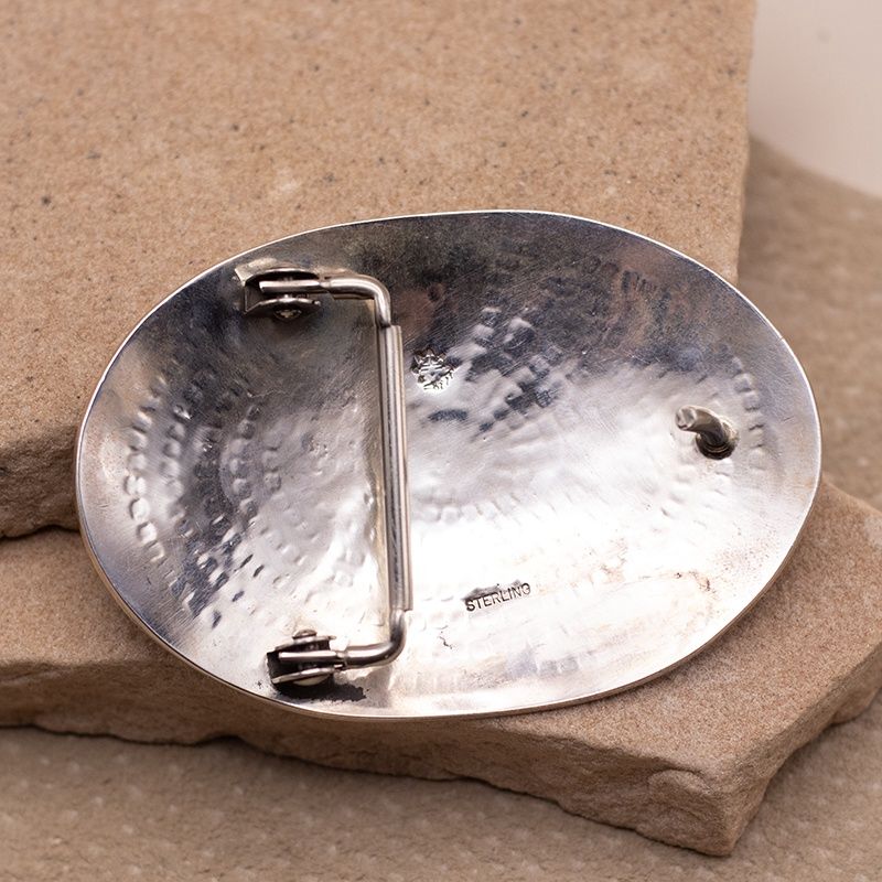 Man In the Maze Buckle
