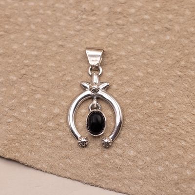 Black Onyx Naja Pendant