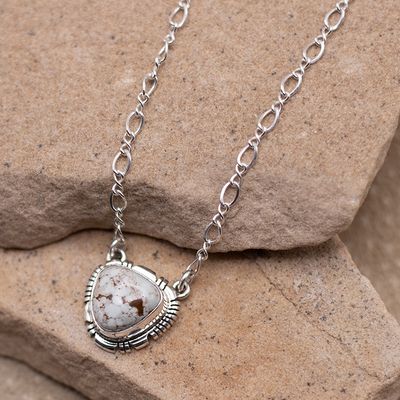 Dry Creek Turquoise One-piece Pendant Necklace