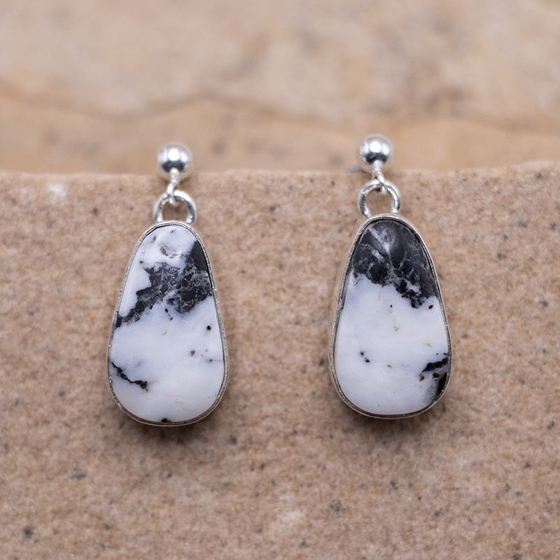 Dangle post White Buffalo Earrings