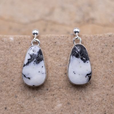 Dangle post White Buffalo Earrings
