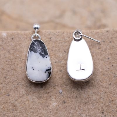 Dangle post White Buffalo Earrings