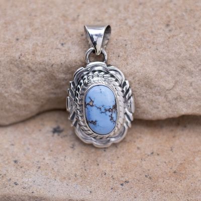 Golden Hills Pendant w/ Stamp Details