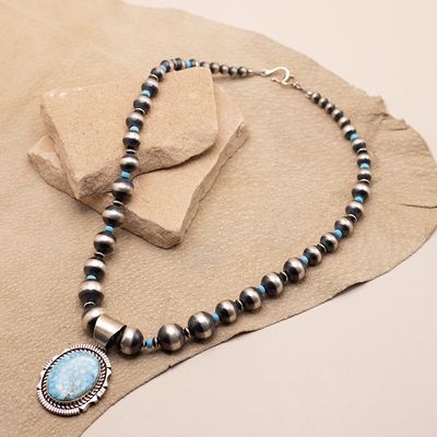 Three-Piece Kingman Turquoise Necklace Set