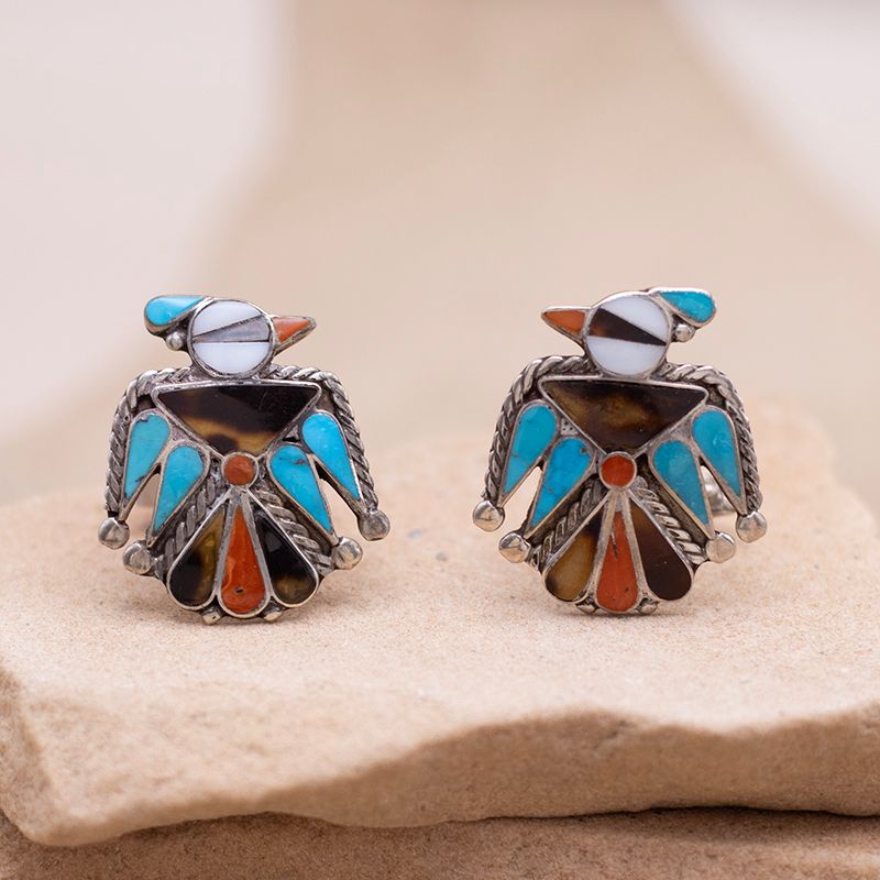 Thunderbird Inlay Cufflinks