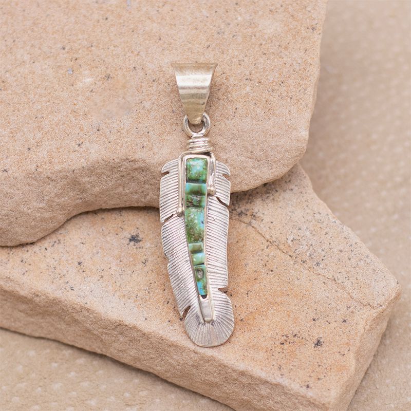 Medium Inlay Sonoran Gold Feather