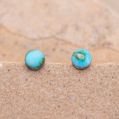 Medium Post Sonoran Gold Earrings