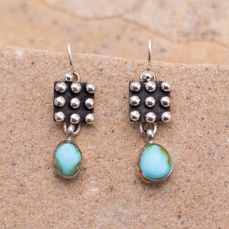 Rain Drop with Sonoran Gold Turquoise Drop