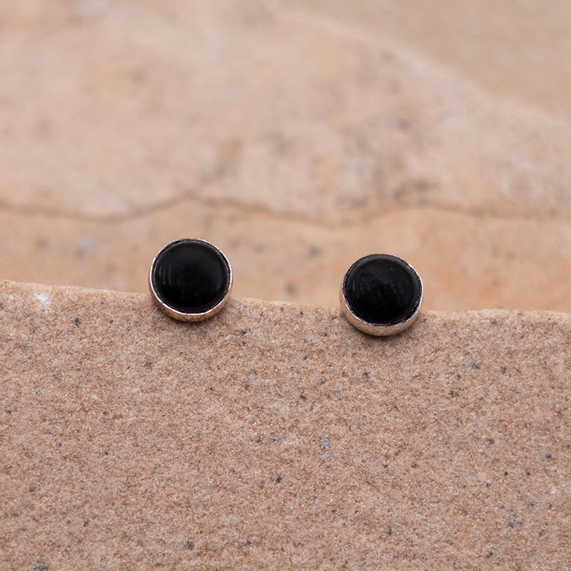 Onyx Stud Earrings