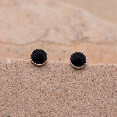 Onyx Stud Earrings