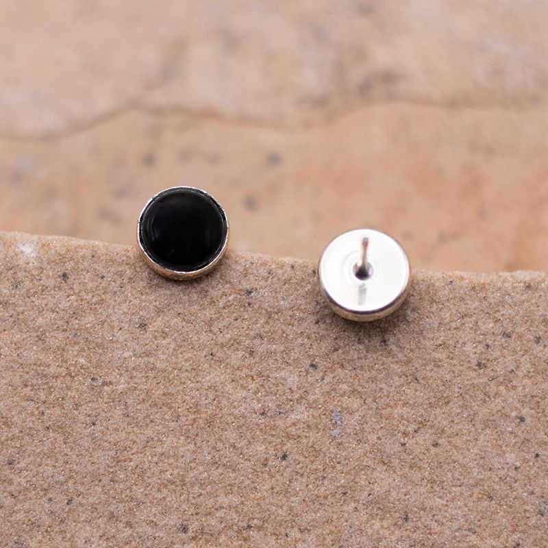 Onyx Stud Earrings