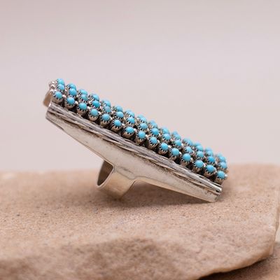 Zuni 15 Row 75 Stone Cigar Band