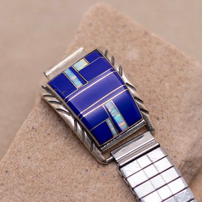 Lapis Inlay Watch Band