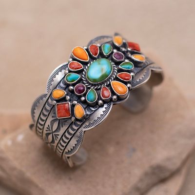 Scalloped Edge Perfect Multi-Color Cuff