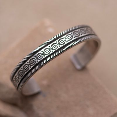 Calvin Martinez Hand Stamped Cuff
