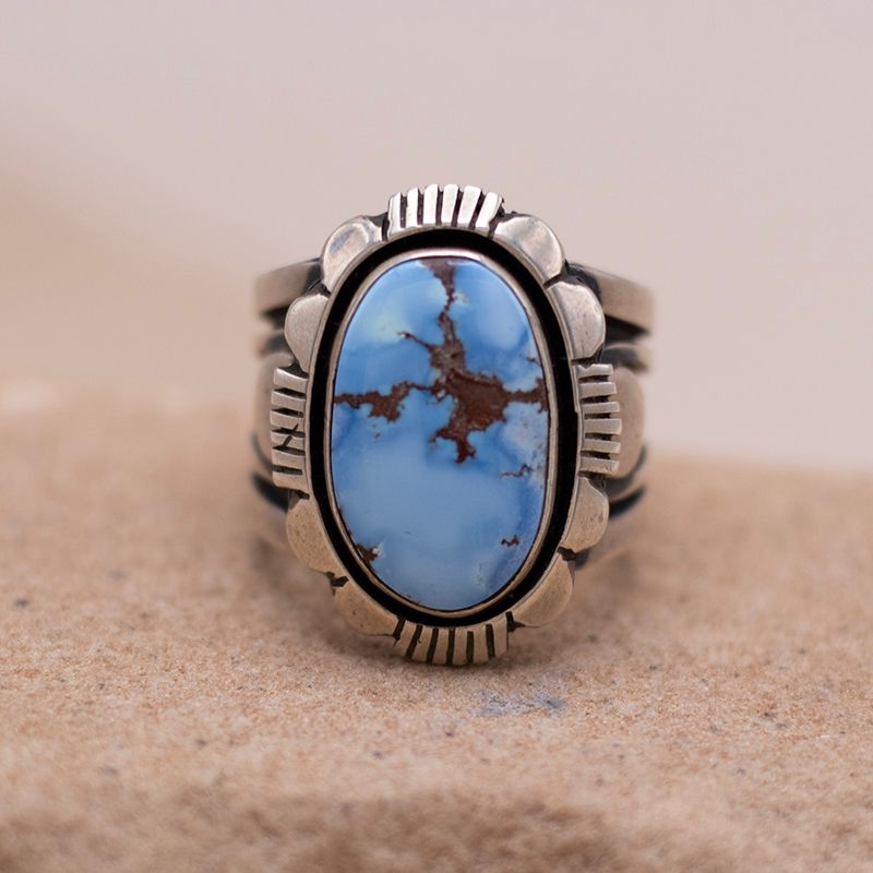 C Willie Golden Hills Mens Ring
