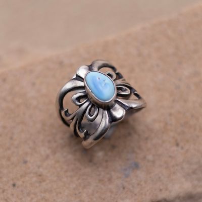 Open Design Ring with Golden Hills by Daniel Coriz