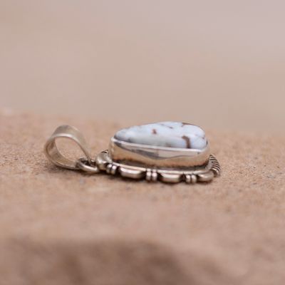 Palomino Turquoise Saw Cut Pendant