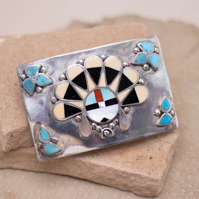 Indian Chief Inlay Buckle