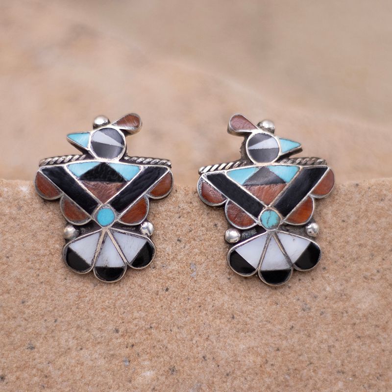 Vintage Thunderbird post Earrings