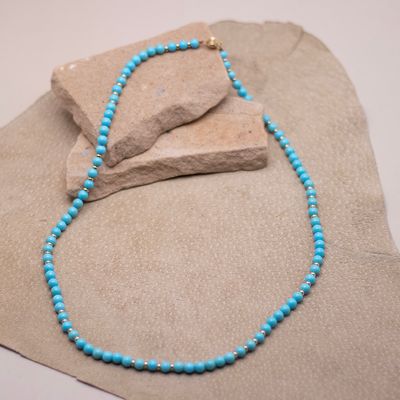 Sleeping Beauty Necklace, Earring, and Bracelet Set