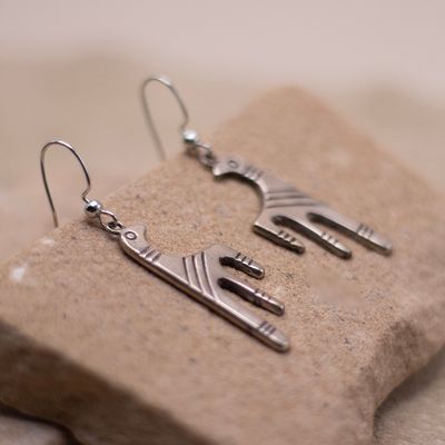 French Wire Animal Earrings