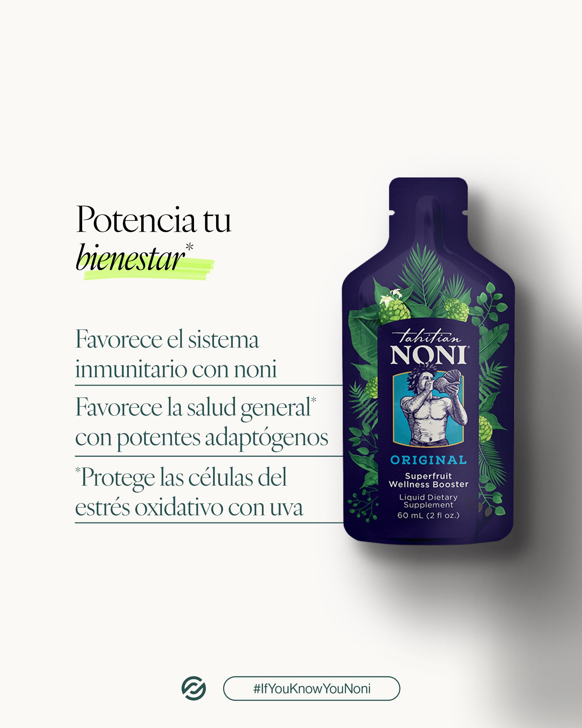 NONI TAHITIAN BOLSAS ORIGINALES