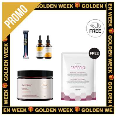 Pack Glow y Renew (Carboniix GRATIS) (Guía ofrecida + recetas)