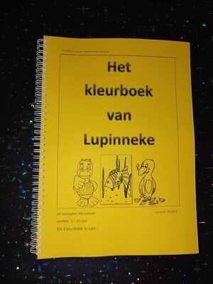 Het kleurboek van Lupinneke 80 bladzijden
