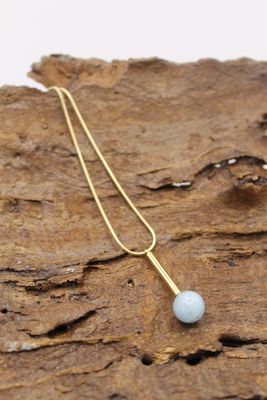 Pendentif Holocène Aigue-marine