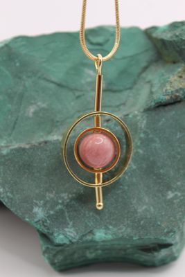 Pendentif Copernico Rhodonite