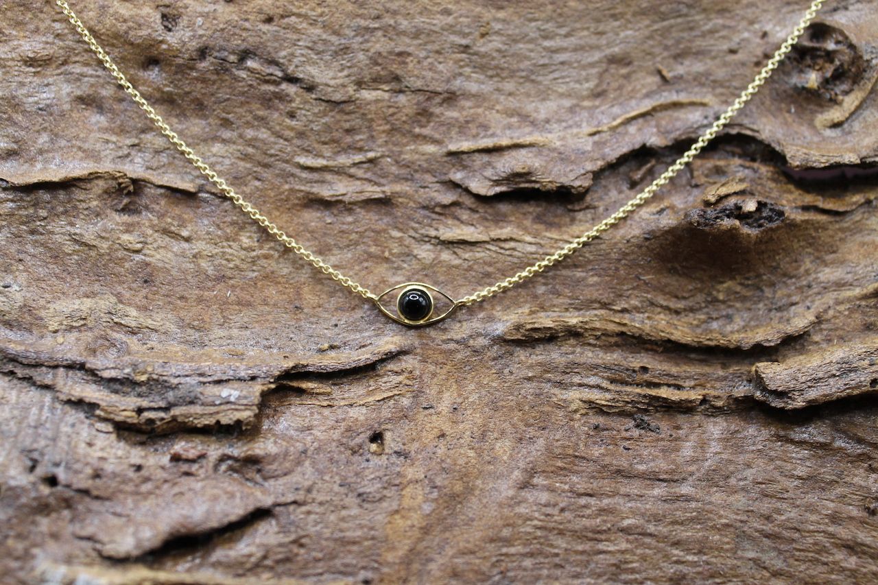 Hanger Horux met Onyx steen
