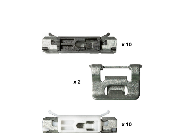 BMW X5 (E70) 07-13/ Voorruitclips, voor A-stijl, 16 stuks