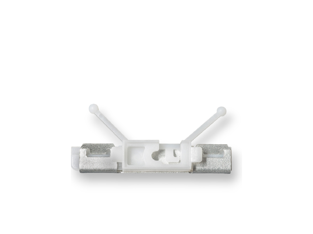 VOLVO XC60 08-17 / Voorruitclip, voor A-stijl, wit