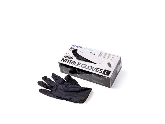 NITRILE GLOVES L/ Nitrile gloves powder-free, size L, 100 pcs