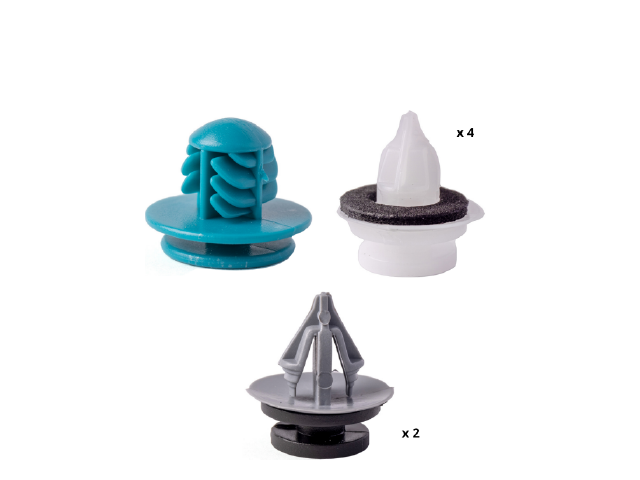 RENAULT MEGANE SCENIC 09-/ Windshield Clip Kit sides