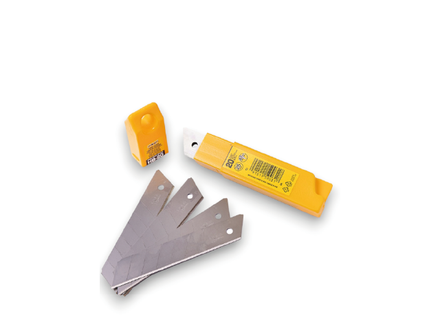 OLFA® SNAP-OFF KNIFE BLADES, 25MM, 20 BLADES/BOX/
